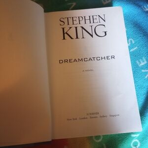 Dreamcatcher hardbound(no cover) book